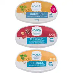 Albert Heijn Maza Hoemoes- en Muhammarapakket aanbieding