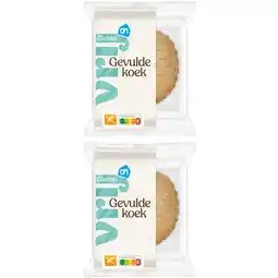 Albert Heijn AH Glutenvrij Gevulde koek 2-pack aanbieding