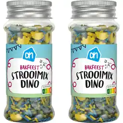 Albert Heijn AH Bakfeest strooimix dino 2-pack aanbieding