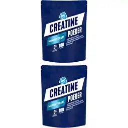 Albert Heijn AH Creatine poeder 2-pack aanbieding