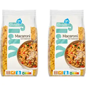 Albert Heijn AH Glutenvrij Vezelrijke macaroni 2-pack aanbieding
