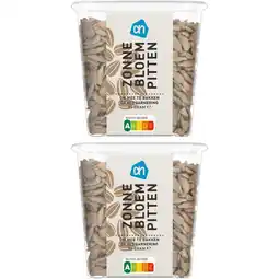 Albert Heijn AH Zonnebloempitten 2-pack aanbieding