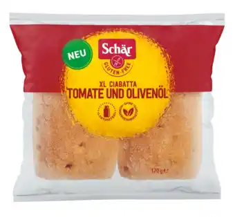De Online Drogist Schar Tomaat & Olijfolie XL Ciabatta 170GR aanbieding