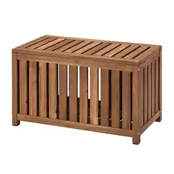 IKEA NÄmmarÖ Opbergkist, lichtbruin gelazuurd binnen/buiten, 80x40x45 cm aanbieding