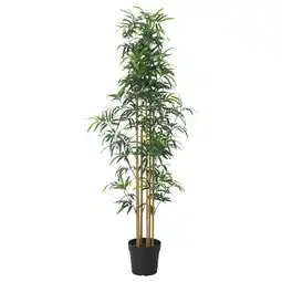IKEA Fejka Kunstplant, binnen/buiten bamboe, 23 cm aanbieding