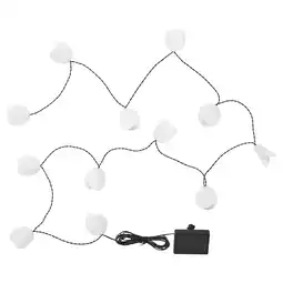 IKEA Solvinden Led-lichtsnoer met 12 lampjes, op zonnecellen/blad aanbieding
