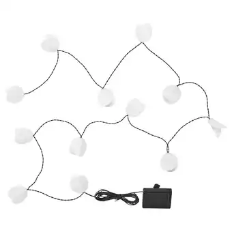 IKEA Solvinden Led-lichtsnoer met 12 lampjes, op zonnecellen/blad aanbieding