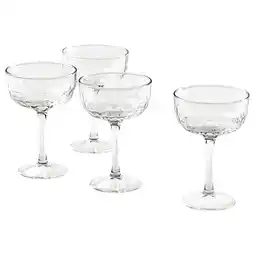 IKEA FrÖjda Champagnecoupe, helder glas, 20 cl aanbieding