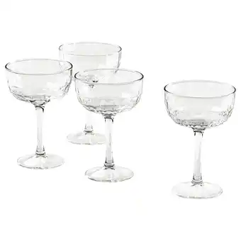 IKEA FrÖjda Champagnecoupe, helder glas, 20 cl aanbieding