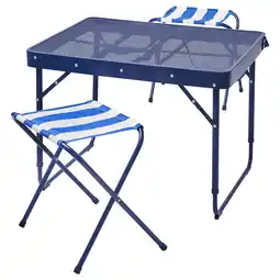 IKEA StrandÖn Klaptafelset, blauw aanbieding