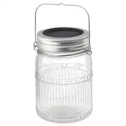 IKEA Solvinden Led-tafellamp op zonnecellen, buiten/pot blank, 15 cm aanbieding