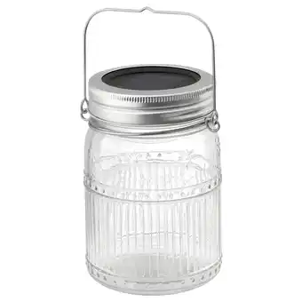 IKEA Solvinden Led-tafellamp op zonnecellen, buiten/pot blank, 15 cm aanbieding