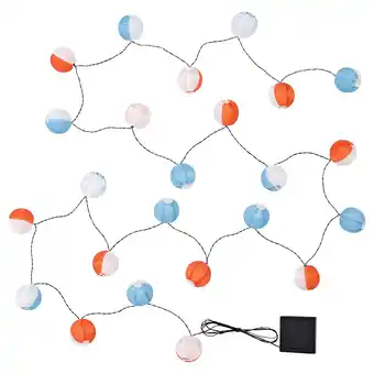 IKEA Solvinden Led-lichtsnoer met 24 lampjes, buiten op zonnecellen/globe veelkleurig aanbieding