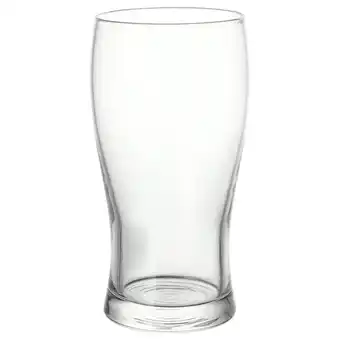 IKEA LodrÄt Bierglas, helder glas, 50 cl aanbieding