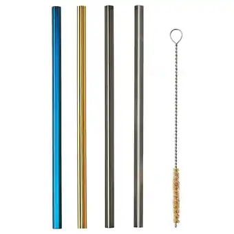IKEA LufttÄt Rietjes/borsteltje (set van 5), gemengde vormen gemengde kleuren aanbieding