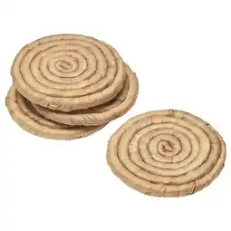 IKEA Stamsill Onderzetter, waterhyacint/zeegras handgemaakt, 9 cm aanbieding