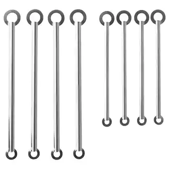 IKEA FrÖjda Roerstaafje, set van 8, roestvrij staal aanbieding