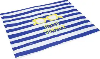 Intratuin Beeztees koelmat Hello Summer 90 x 50 x 1 cm aanbieding