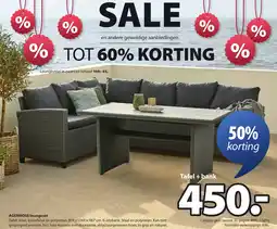 Jysk Agermose loungeset aanbieding