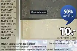 Jysk YNGEN verduisterend rolgordijn aanbieding