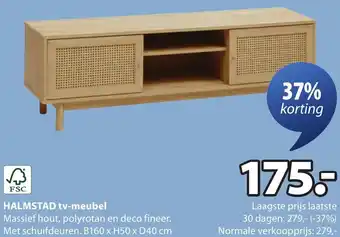 Jysk HALMSTAD tv-meubel aanbieding