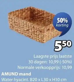 Jysk AMUND mand aanbieding