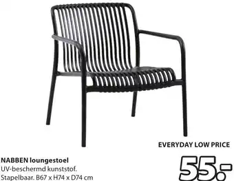 Jysk NABBEN loungestoel aanbieding
