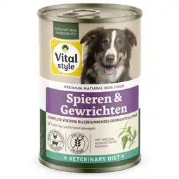Pets Place Vitalstyle Blik Vitaal Vlees Spieren + Gewrichten - Hondenvoer - 400 g aanbieding