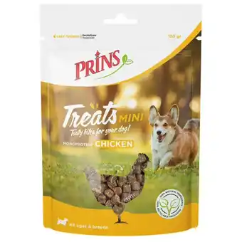 Pets Place Prins Treats Mini - Hondensnacks - Kip 120 g Geschikt Voor Alle Rassen aanbieding