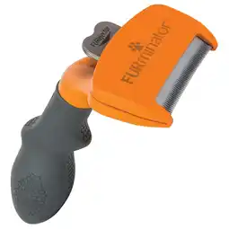 Pets Place Furminator Hond Lang Haar - Hondenvachtkam - Oranje Medium aanbieding