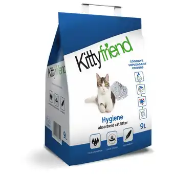 Pets Place Kittyfriend Hygiene+ - Kattenbakvulling - 9 l aanbieding