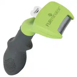 Pets Place Furminator Hond Kort Haar - Hondenvachtkam - Groen Small aanbieding
