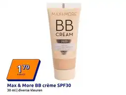 Action Max & More BB crème SPF30 30 ml | diverse kleuren aanbieding