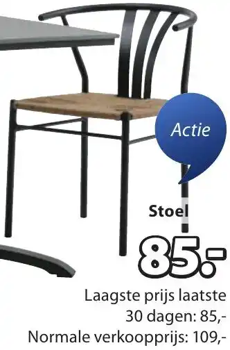 Jysk JUTLANDIA TAGMARK stoelen aanbieding