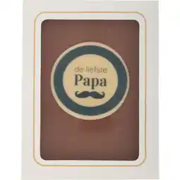 Jumbo Crest Melkchocolade Tablet de Liefste Papa 150 g aanbieding