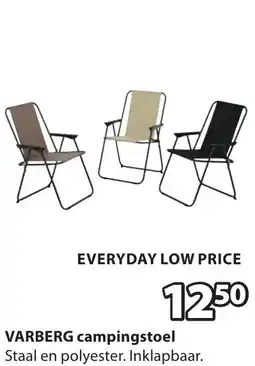 Jysk VARBERG campingstoel aanbieding