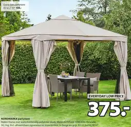 Jysk NORDMARKA partytent aanbieding