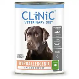 Pets Place Clinic Vd Dog Hypoallergenic Salmon Chunks - Hondendieetvoer - Zalm 415 g aanbieding
