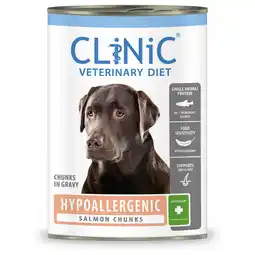 Pets Place Clinic Vd Dog Hypoallergenic Salmon Chunks - Hondendieetvoer - Zalm 415 g aanbieding