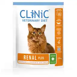 Pets Place Clinic Vd Cat Renal Plus - Kattenvoer - Zalm 1.5 kg aanbieding
