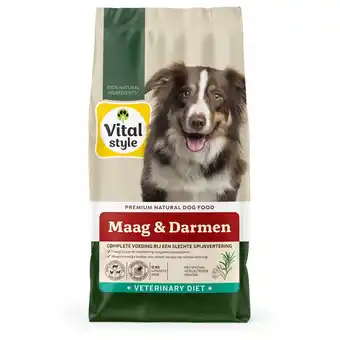 Pets Place Vitalstyle Maag & Darmen - Hondenbrokken - 12 kg aanbieding
