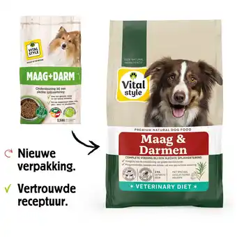 Pets Place Vitalstyle Maag & Darmen - Hondenbrokken - 12 kg aanbieding