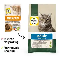 Pets Place Vitalstyle Adult - Kattenbrokken - Zalm 1.5 kg aanbieding