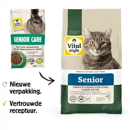 Pets Place Vitalstyle Senior - Kattenbrokken - 1.5 kg aanbieding