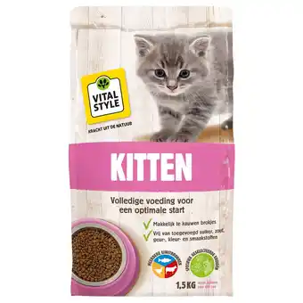 Pets Place Vitalstyle Kitten - Kattenvoer - 1.5 kg aanbieding