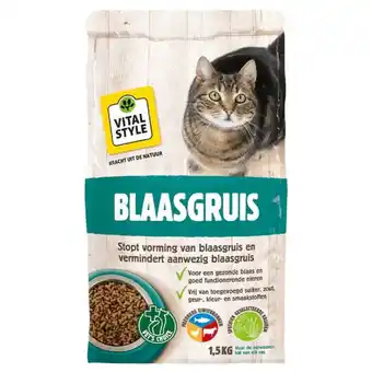 Pets Place Vitalstyle Blaasgruis - Kattenvoer - 1.5 kg aanbieding