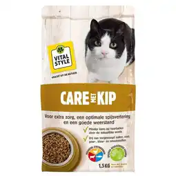 Pets Place Vitalstyle Care - Kattenvoer - Kip 1.5 kg aanbieding