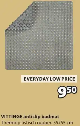 Jysk VITTINGE antislip badmat aanbieding