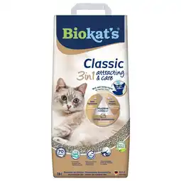 Pets Place Biokat's Classic Attracting & Care - Kattenbakvulling - 18 l aanbieding