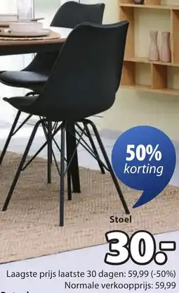 Jysk KLARUP stoelen aanbieding